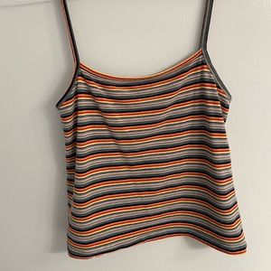 Brandy stripe tank top